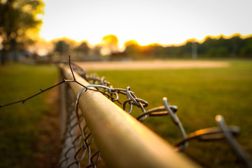 A fence in disrepair